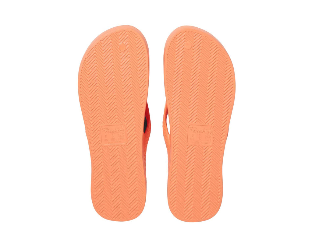 Archies Arch Support Thongs Peach
