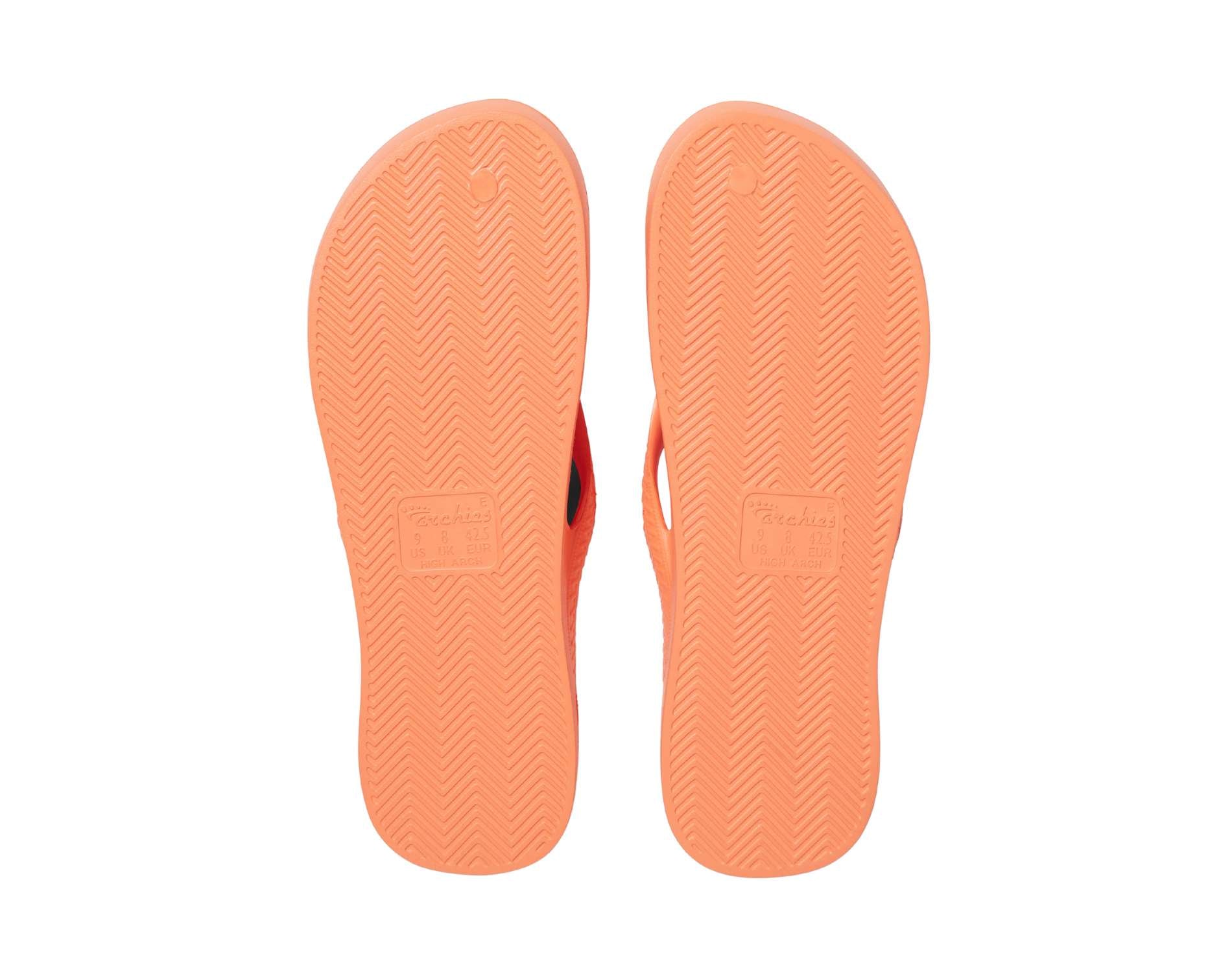 Archies Arch Support Thongs Peach
