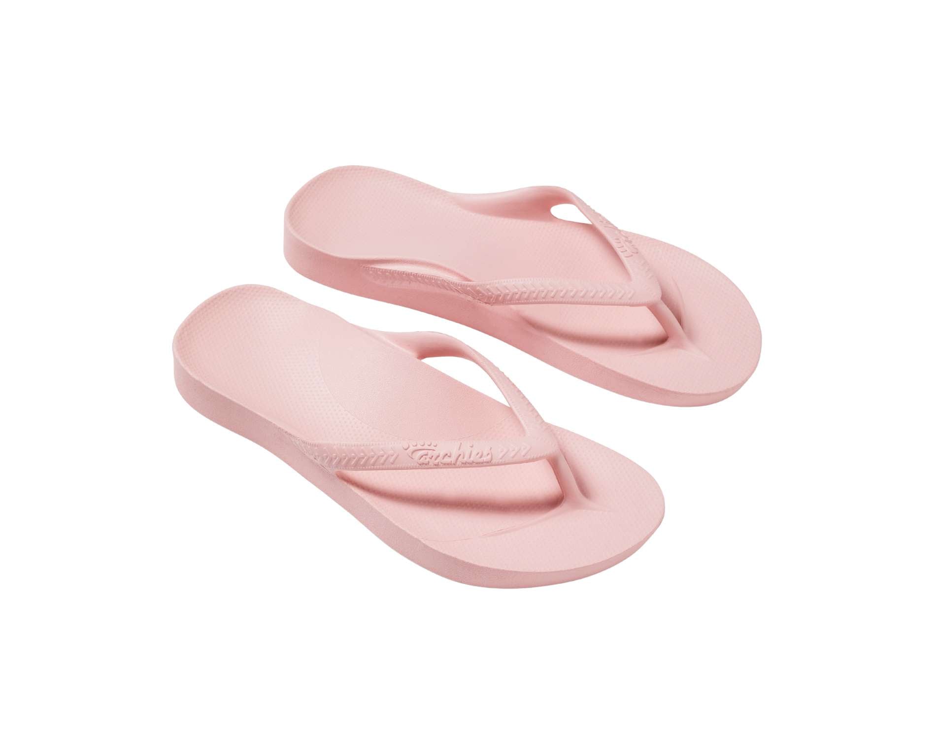 Archies Arch Support Thongs Pink