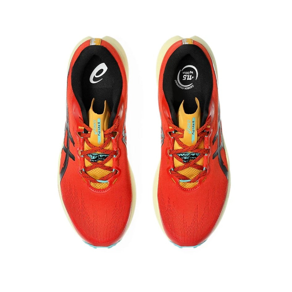 Asics Fuji Lite 6 | Red Clay / Black | Mens