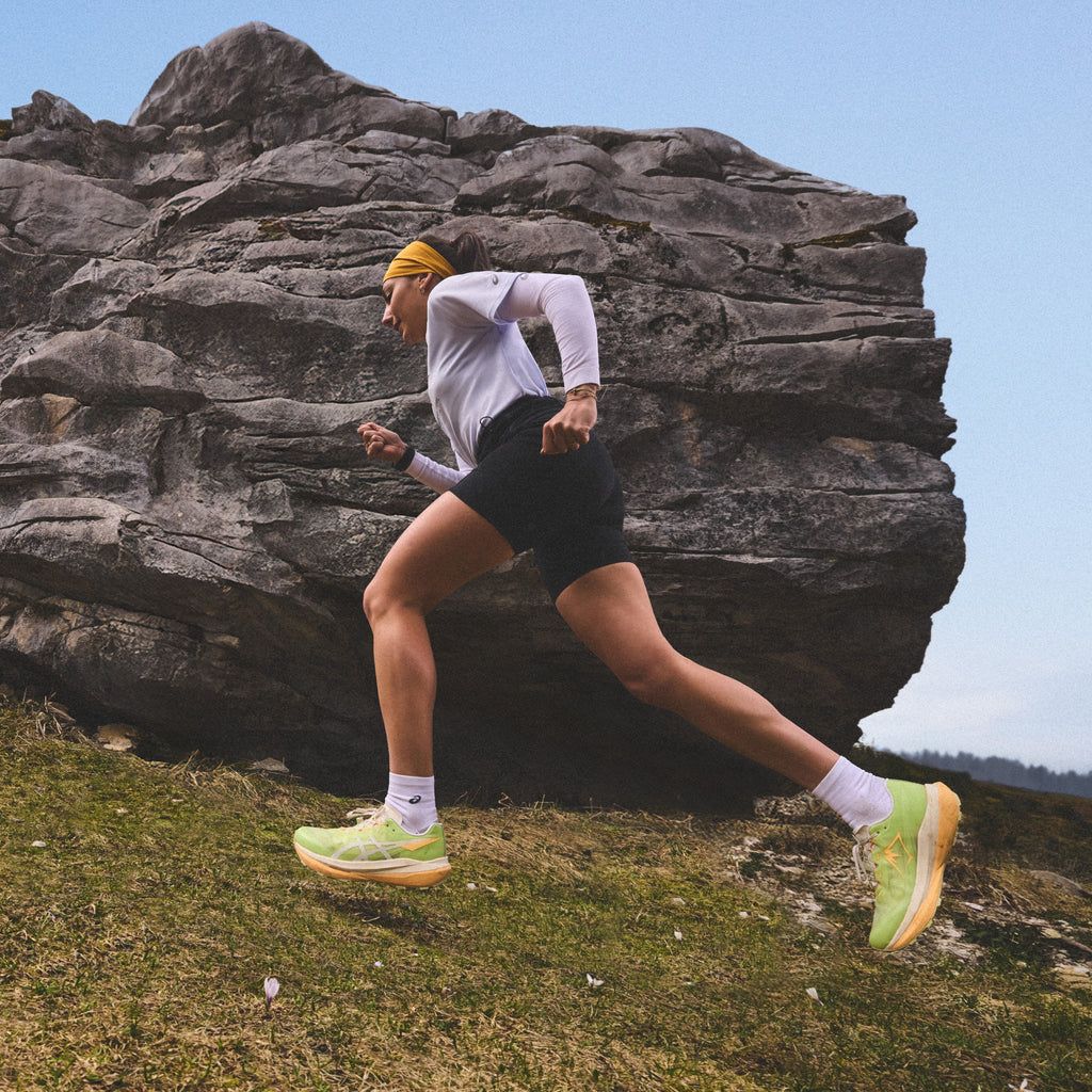 Asics Fuji Speed 4 | Lime Green / Cream | Unisex