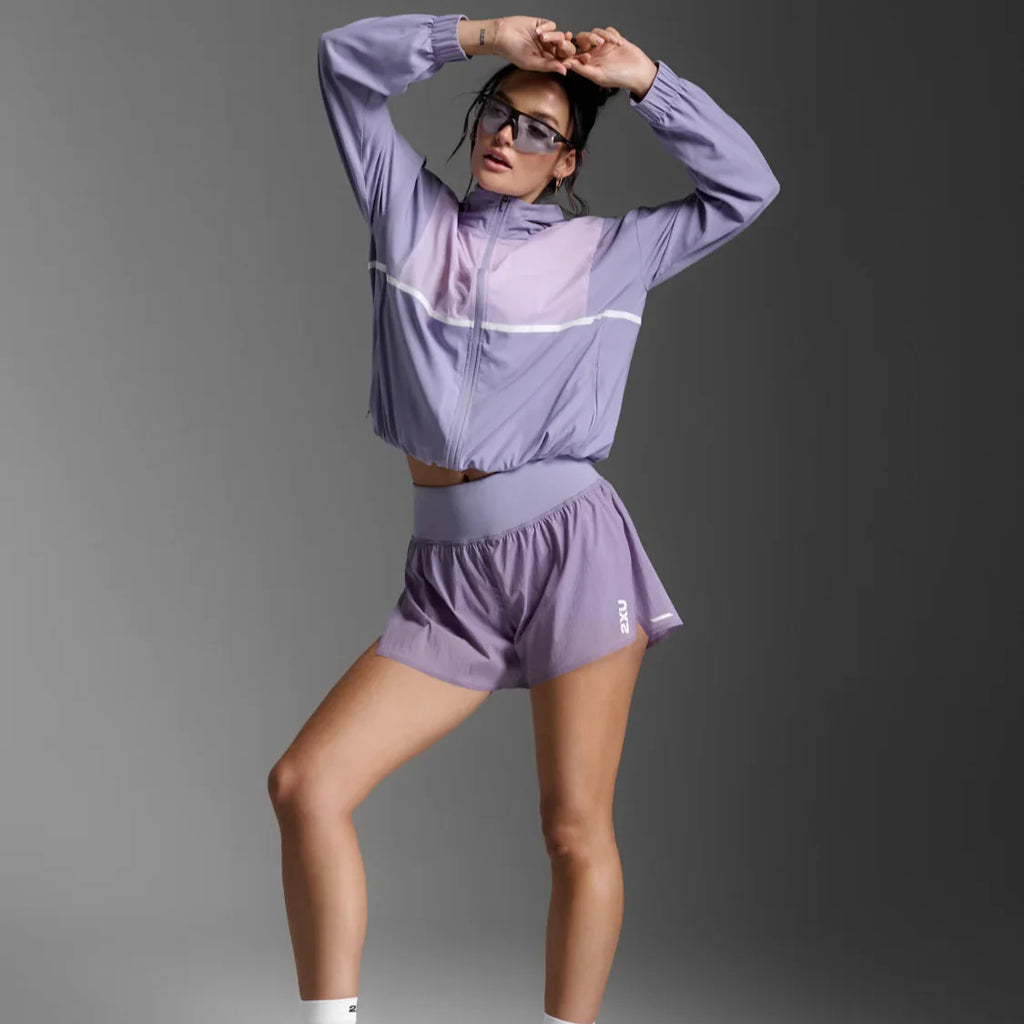 2XU Aero Sheer Windbreaker | Digital Lilac | Womens