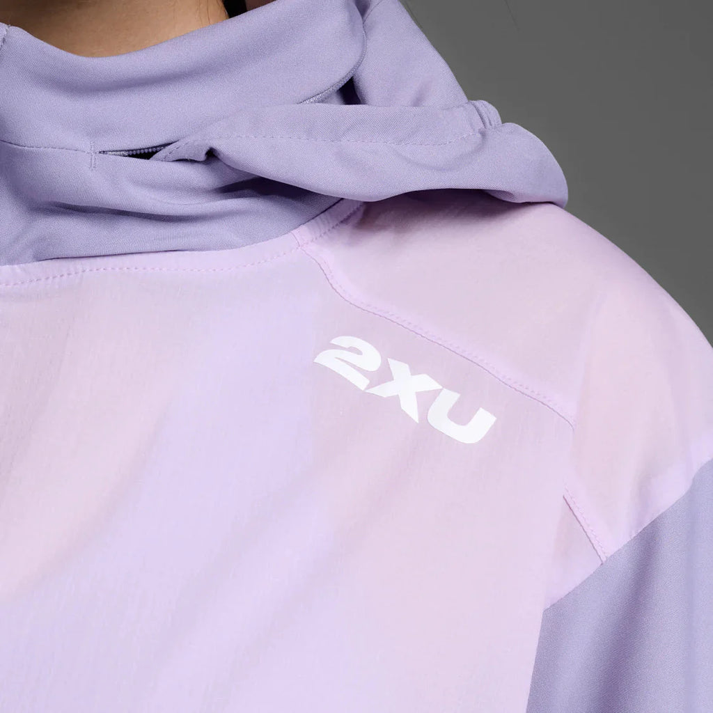 2XU Aero Sheer Windbreaker | Digital Lilac | Womens